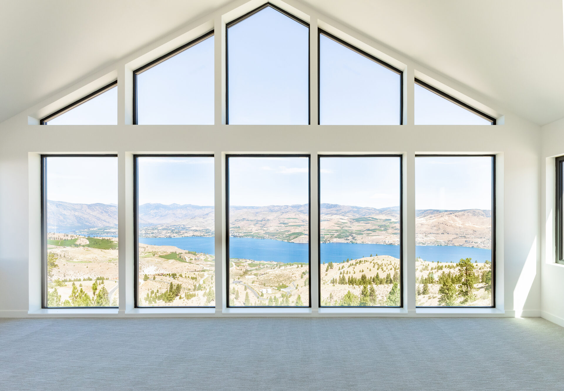 Hawk's Ridge — bedroom and windows